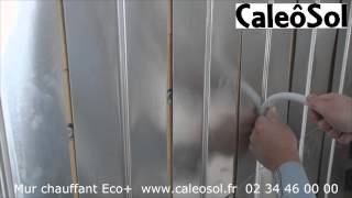 Pose Mur Chauffant Sec Fibre de Bois Caleosol Eco Natureplus par Pavatex [upl. by Nrubyar]