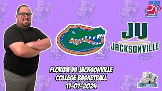 Florida vs Jacksonville 11724 Free College Basketball Picks and Predictions  NCAAB Pick [upl. by Neit670]