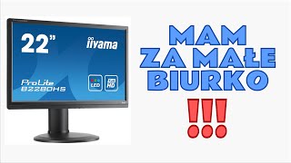 MAM ZA MAŁE BIURKO  quotNOWYquot MONITOR  UNBOXING amp FIRST REACTIONS  IIYAMA ProLite B2280HS [upl. by Anatole]