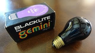 Gemini 75watt black light bulb [upl. by Onez]