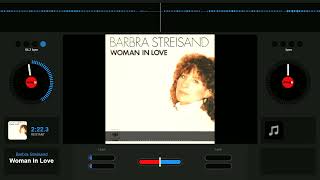 Barbra Streisand Woman In Love 1980 Vinyl 45 RPM Label CBS Europe [upl. by Yssac]