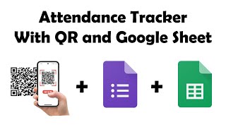 How to create QR attendance for employees with google sheets [upl. by Farny455]