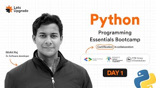 Day 1  Introduction to Python  Python Programming Essentials Bootcamp 5 Days [upl. by Donelson594]