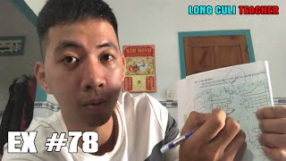 How to draw an object with a profile EX78  Long Culi Teacher  vẽ hình vật thể gá mặt nghiêng [upl. by Konstantine]