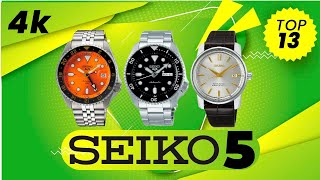 TOP 10 SEIKO 5 del mundo seiko seikogmt 4k [upl. by Platt]