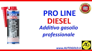 Additivo Diesel  LIQUI MOLY PRO LINE System Reineger  Autogoldit [upl. by Fariss]