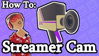 How to get streamer cam on all platforms Kind of  Rec Room [upl. by Battiste579]