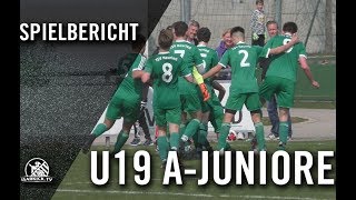 TSV Neuried  FC Deisenhofen II 16 Spieltag U19 Bezirksliga Oberbayern [upl. by Ewens639]