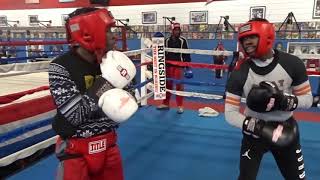 Cincinnati World Class Boxing Sparring 10617 [upl. by Pentheas]