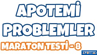 Apotemi Problemler Maraton Testi 8 Çözümleri  APOTEMİ YAYINLARI [upl. by Aiela]