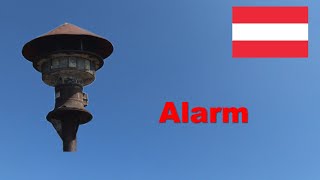 Sirenensignal quotAlarmquot Österreich [upl. by Lledrev]