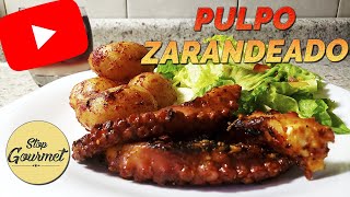 PULPO ZARANDEADO  COCCION MAS RAPIDA Y FACIL  PAPAS PICANTES [upl. by Aikemaj572]