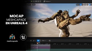 Captura de movimiento de Meshcapade en Unreal 54 [upl. by Adnilra]