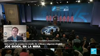 Andrés Pazmino “La persona más indicada para llegar a la presidencia es Kamala Harris” • FRANCE 24 [upl. by Nirag]