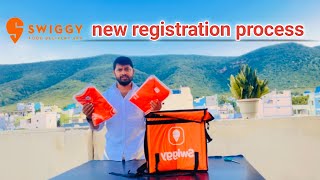 Swiggy new registration process  Swiggy food delivery  Shafi Moto Vlogs [upl. by Asillem]