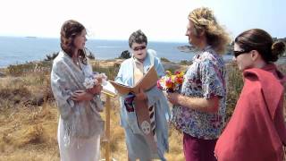 Gorgeous Handfasting Ceremony Part 1 of 3 [upl. by Fisa460]