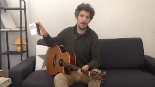 Comment accorder sa guitare facilement avec son smartphone [upl. by Airec770]