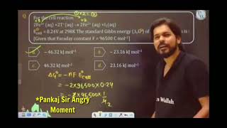 Pankaj Sir Angry Moment 😡  Pankaj Sir Op  Tab tak k liye ok by  Physics Wallah [upl. by Ennaxor]