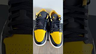 Unboxing Jordan 1 Low Yellow Ochre nike jordan low yellow unboxing shorts [upl. by Rise252]