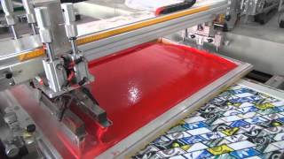 Oval Automatic Screen Printing Machine [upl. by Stoneham]