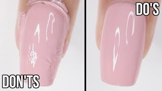 DOs amp DONTs Painting your nails  how to paint your nails perfectly [upl. by Annonyw521]