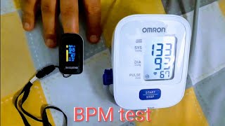 Omron HEM7120 vs Meditive Pulse Oximeter  BPM accuracy  Best Oximeter  Best Digital BP Machine [upl. by Atined376]