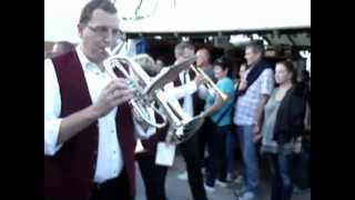 WUrstMArkt Sausage Festival 2012  Brass band Leistadt [upl. by Nagaek]