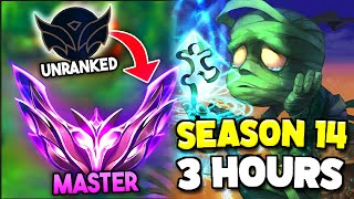 How to Climb to Masters in 3 Hours with Amumu Jungle Season 14  Episode 2 [upl. by Leslee]