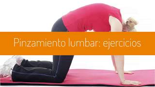 Pinzamiento lumbar ejercicios que lo alivian [upl. by Henrik383]