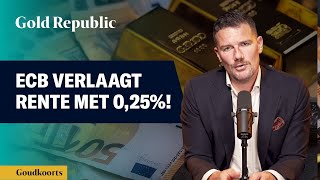 ECB VERLAAGT RENTE en OVERHEID SCHENDT MENSENRECHTEN  GK 222 [upl. by Faye]