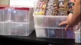 Rainbow Loom BAND ORGANIZATION How to Tips from Crafty Ladybug [upl. by Yekcim820]