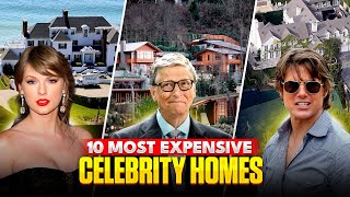 Top 10 Most Expensive Celebrity homes [upl. by Natsirk875]