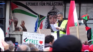 WDR DEMO pro Palästina amp pro Israel in Düsseldorf [upl. by Dickie]