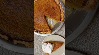 The Best Pumpkin Pie Recipe baking pie recipe [upl. by Anyar]