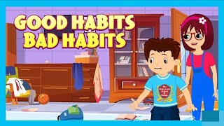 Good Habits vs Bad Habits  School Student Drama  Educational Play  Kings Land School [upl. by Enyale]