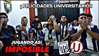 Alianza Lima vs Universitario  FINAL 2023  liga1   Vuelta  reaccion con amigos [upl. by Maccarthy]