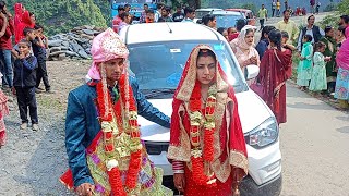 Ravi Kant weds Sumna devi bidaii from badhat ya pal kuch khass hota hai vlog AnmolVlog20kview [upl. by Smailliw630]