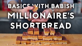 Millionaires Shortbread  Basics with Babish [upl. by Chafee993]