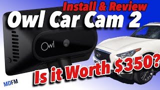 Owl Car Cam  4G LTE Dash Cam WiFi amp DualFacing HD Cameras [upl. by Eimerej]