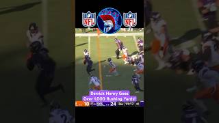 Derrick Henry Goes Over 1000 Rushing Yards as A Baltimore Ravens RB Shorts DerrickHenry Ravens [upl. by Ydne]