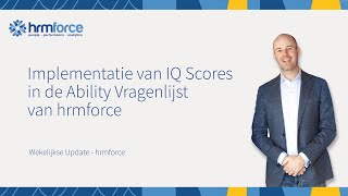 Implementatie van IQ Scores in Ability Vragenlijsten van hrmforce [upl. by Vassily]