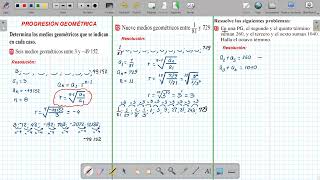 PROGRESIÓN GEOMÉTRICA [upl. by Irim]