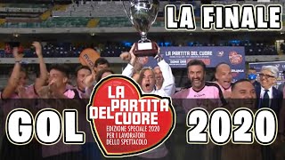 GOL e HIGHLIGHTS PARTITA DEL CUORE AMOROSO VS SALMO 2020 12 ⚽ LA SQUADRA DI PIOLI VINCE LA FINALE [upl. by Ahsiekyt]