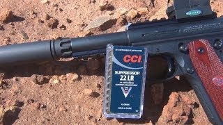 CCI SUPRESSOR AMMO REVIEW [upl. by Leibarg]