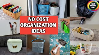 14 No Cost Home Organization Ideas 14 Genius Home Hacks  Cool amp DIY Crafts to Transform Your home [upl. by Bradney954]