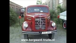 2006 Borgward LKW Treffen Willich Oldtimer Vrachtwagen Truck [upl. by Ahsinat]