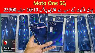 Moto One 5G Best Price in Markets Large 5000 mAh Battery Ring Flash Macro Camera IPS LCD 67 [upl. by Faden]