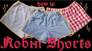 How to make my favourite boxer shorts [upl. by Chin]