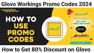 Glovo Promo Code 2024  Free Shipping on Code Promo Glovo [upl. by Kalie]