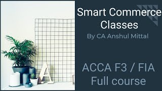 ACCA F3FIA  Chapter 7  Non Current Assets Acquisition and Depreciation part 2 [upl. by Jollanta]